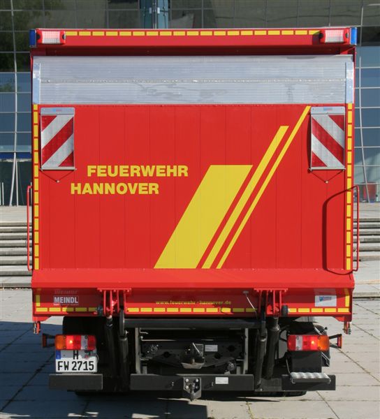 Gerätewagen Logistik Heck